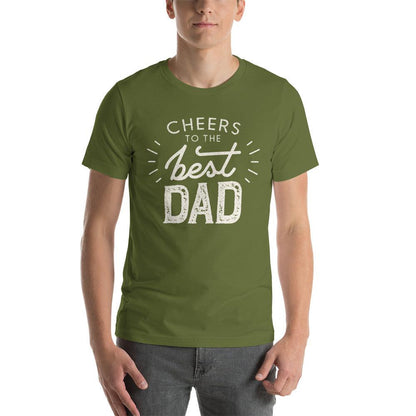 Premium Crew T-Shirt - Cheers Best Dad