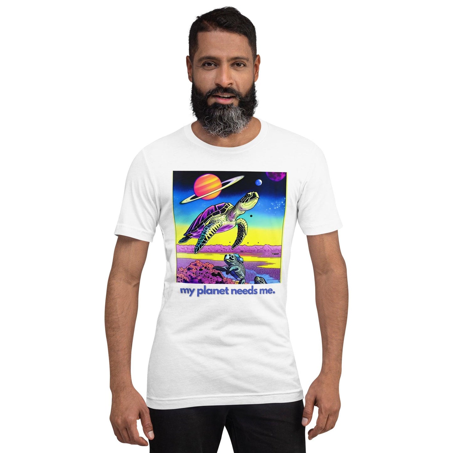 Premium Crew T-Shirt - My Planet Needs Me