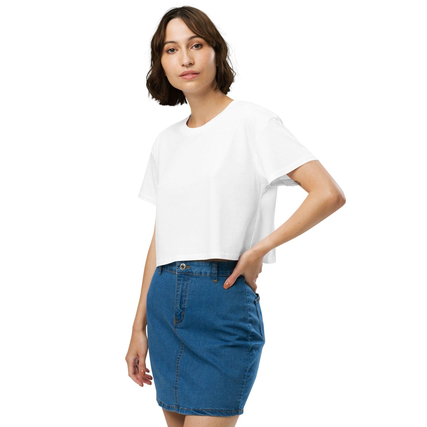 Women’s Premium Crop Top - Pristine