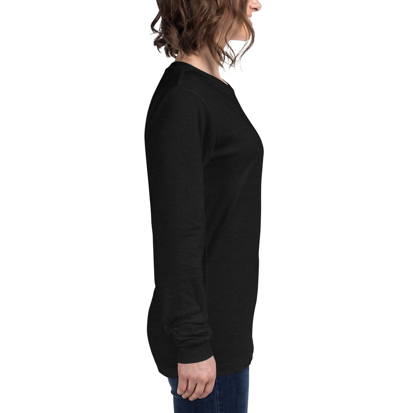 Pristine Premium Heather Crew Long Sleeve Tee