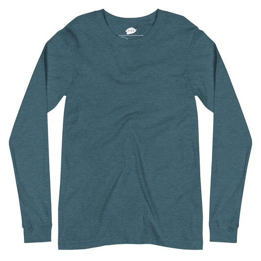 Pristine Premium Heather Crew Long Sleeve Tee