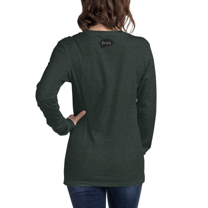 Pristine Premium Heather Crew Long Sleeve Tee