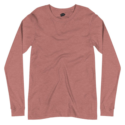 Pristine Premium Heather Crew Long Sleeve Tee