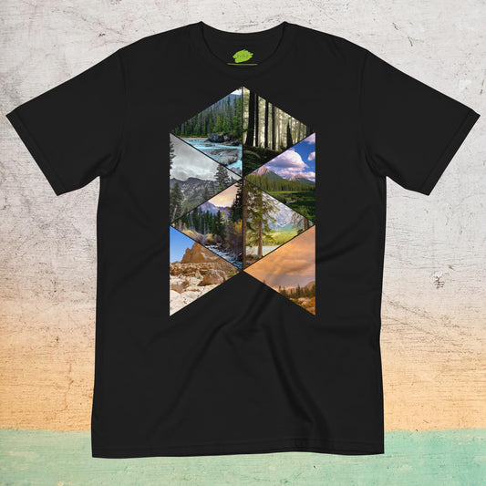 Eco-Friendly Crew Neck T-Shirt - Wilderness