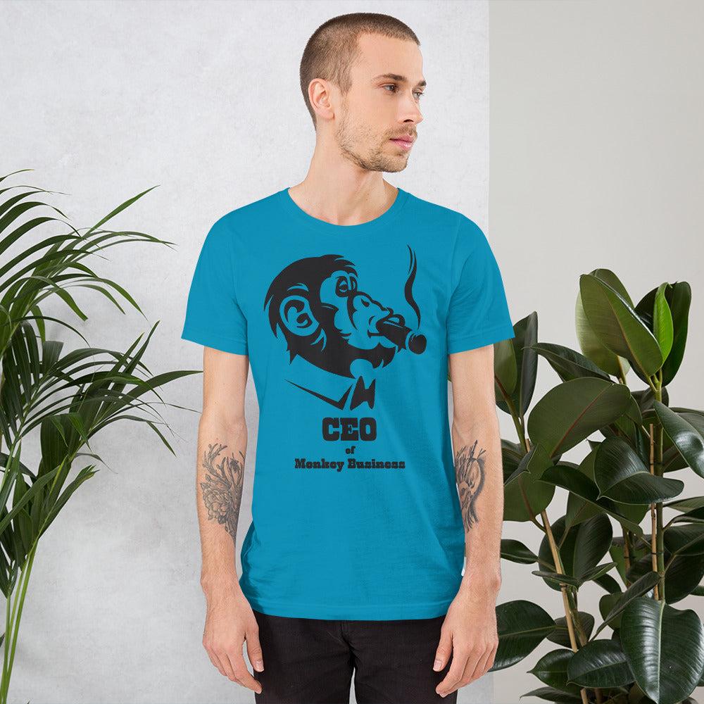 Premium Crew T-Shirt - CEO of Monkey Business