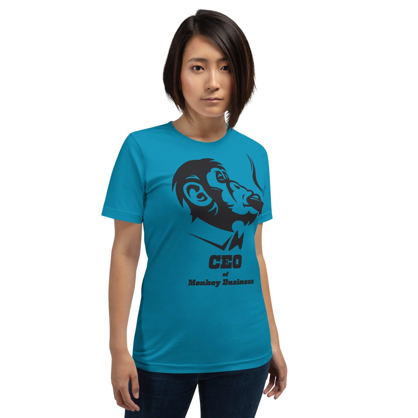 Premium Crew T-Shirt - CEO of Monkey Business