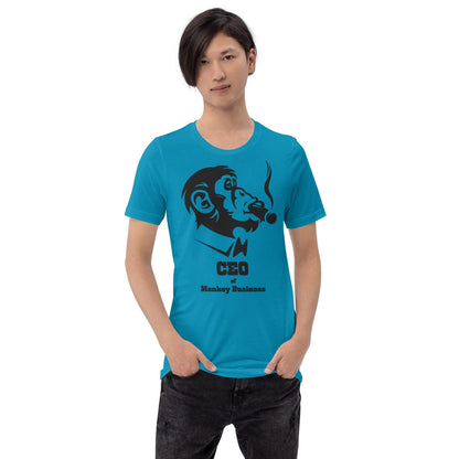 Premium Crew T-Shirt - CEO of Monkey Business