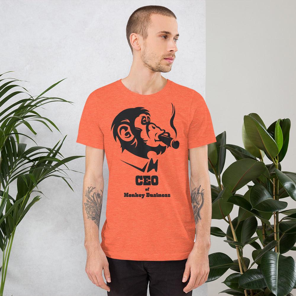 Premium Crew T-Shirt - CEO of Monkey Business