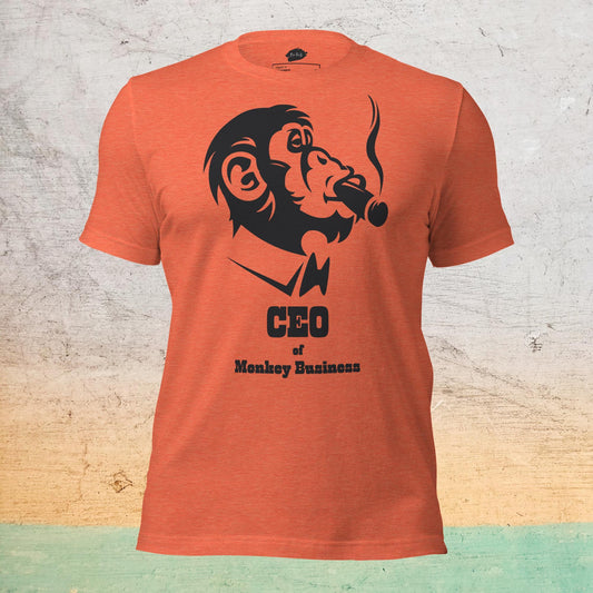 Premium Crew T-Shirt - CEO of Monkey Business
