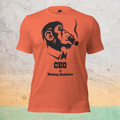 Premium Crew T-Shirt - CEO of Monkey Business