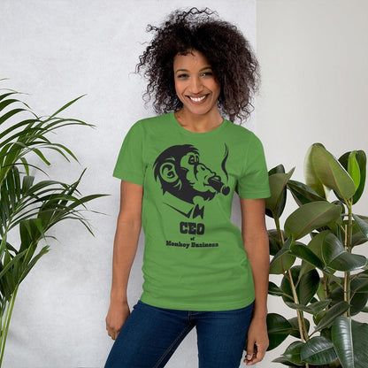 Premium Crew T-Shirt - CEO of Monkey Business