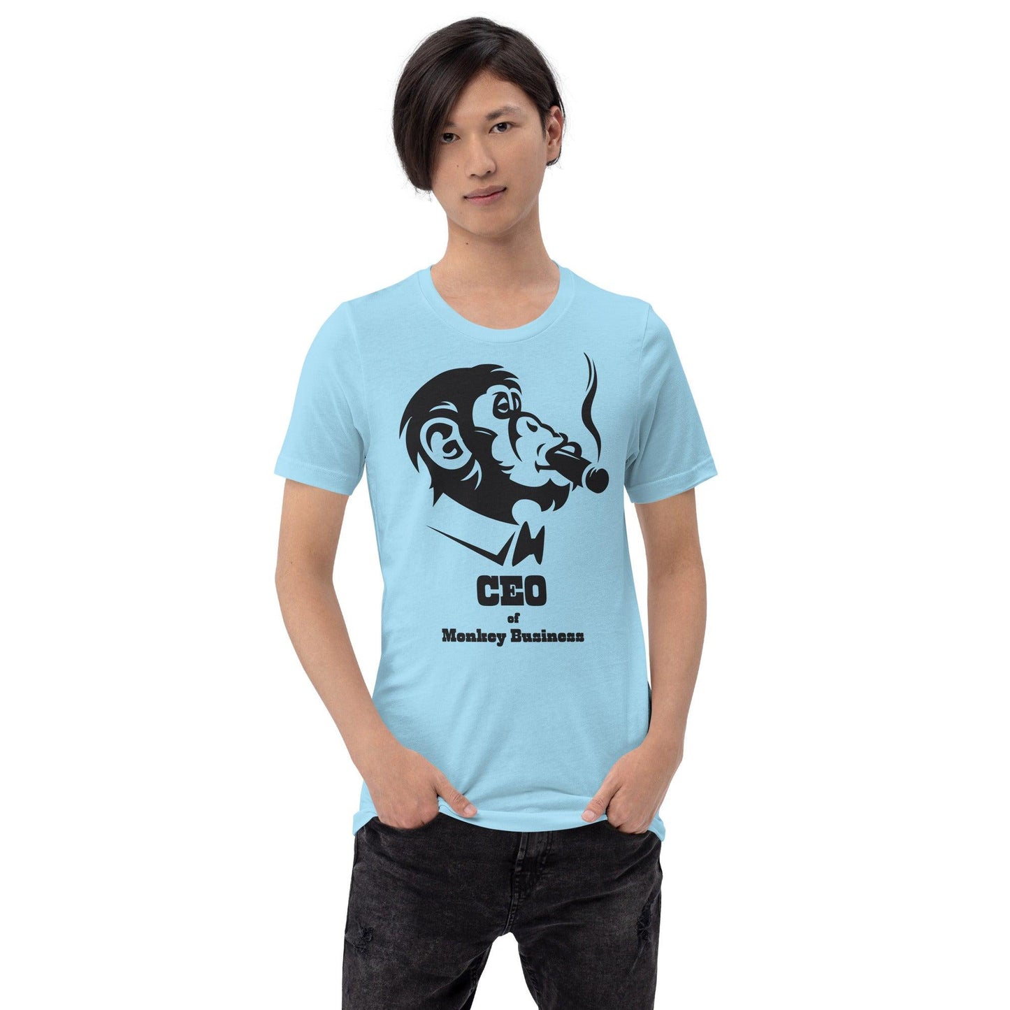 Premium Crew T-Shirt - CEO of Monkey Business