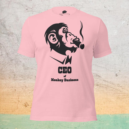 Premium Crew T-Shirt - CEO of Monkey Business