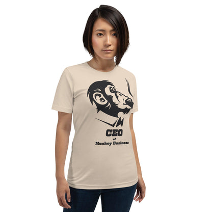 Premium Crew T-Shirt - CEO of Monkey Business