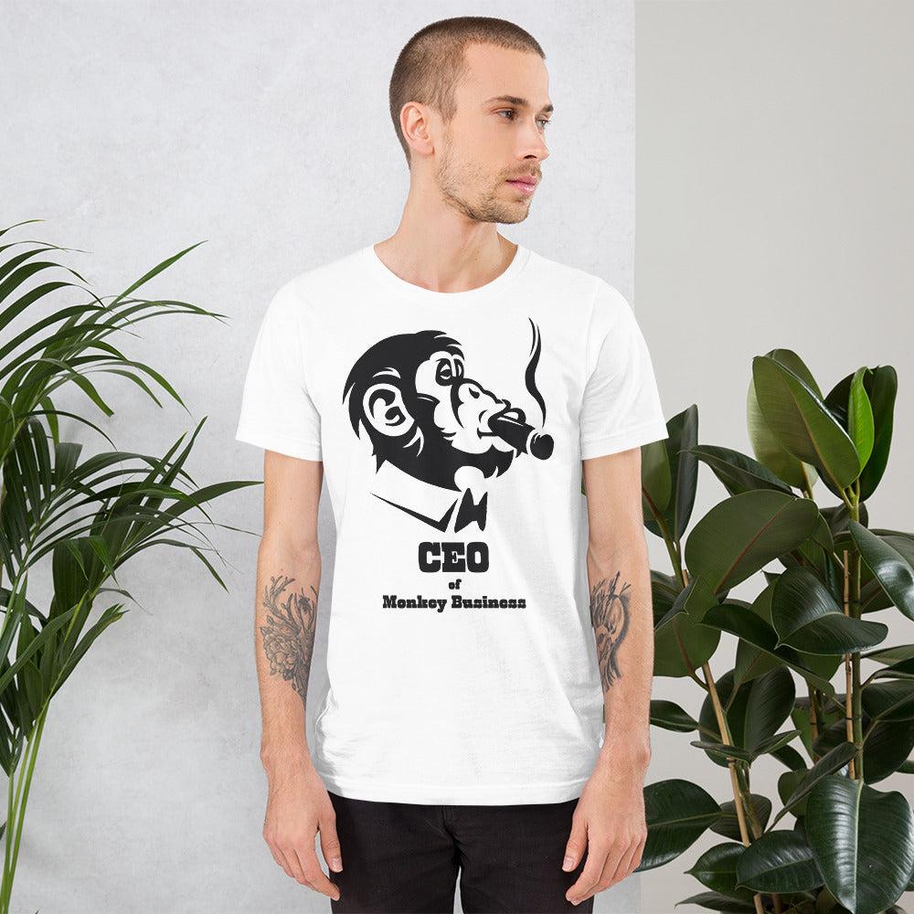 Premium Crew T-Shirt - CEO of Monkey Business