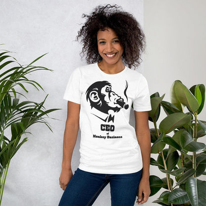 Premium Crew T-Shirt - CEO of Monkey Business