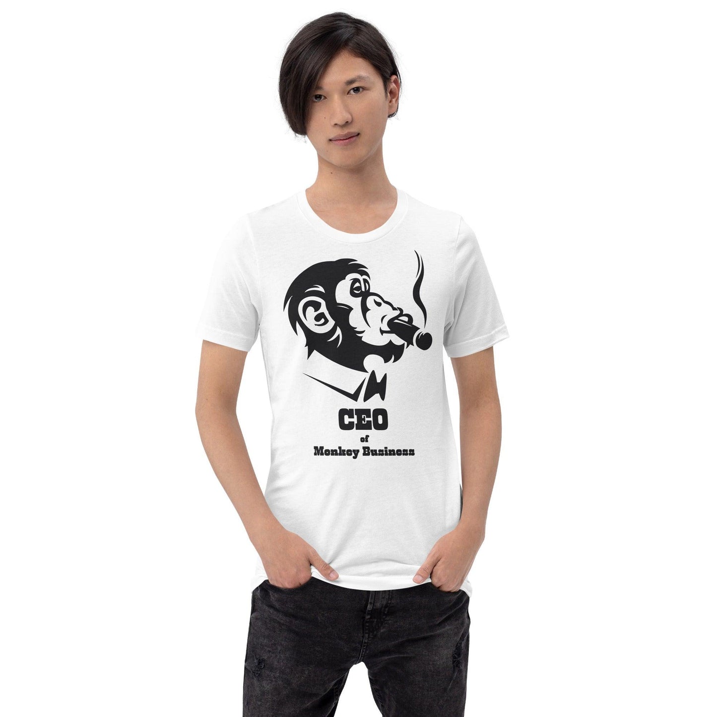 Premium Crew T-Shirt - CEO of Monkey Business