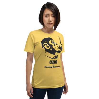 Premium Crew T-Shirt - CEO of Monkey Business