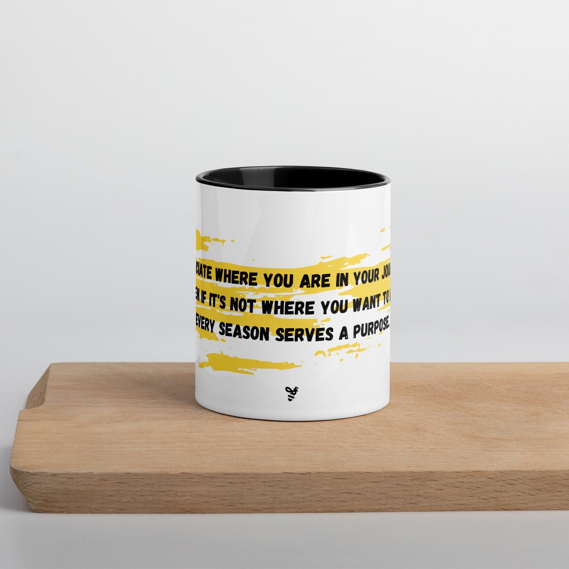Appreciate where you are coffee mug |  | Bee Prints