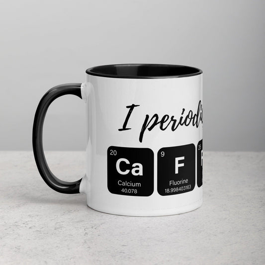 I periodically need caffeine coffee mug |  | Bee Prints