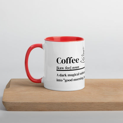 A dark magical substance coffee mug