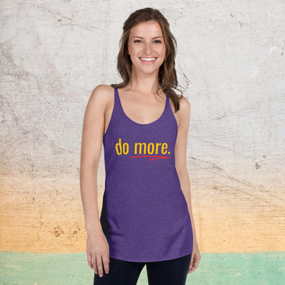 Women's Premium Racerback Tank - Do More